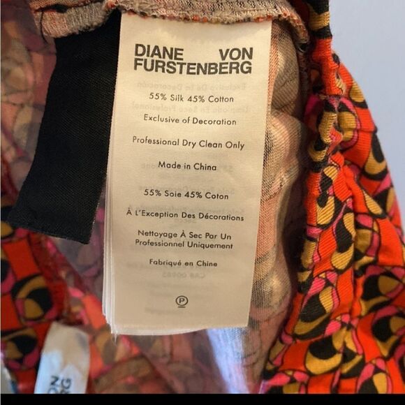 DIANE VON FURSTENBERG Abstract-foulard Flared Trousers - Picture 8 of 10